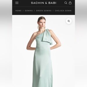 Sachin & Babi The Chelsea dress, size 12 in Jade. Worn once, perfect condition